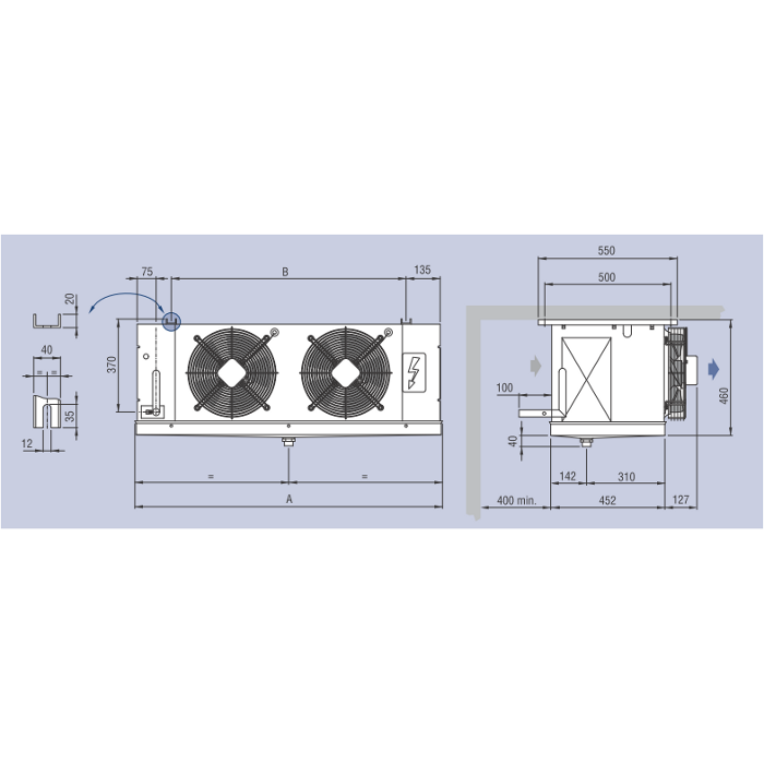 CTE 315 dimensioni