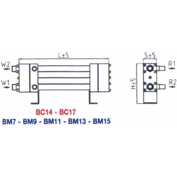 Condensatore BC14 - BC17 BM7 - BM15