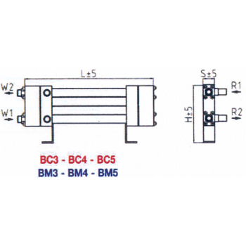 Condensatore BC3 - BC5 BM3 - BM5