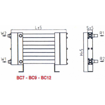 Condensatore BC7 - BC12