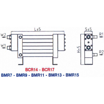 Condensatore BCR14 - BCR17 BMR7 - BMR15