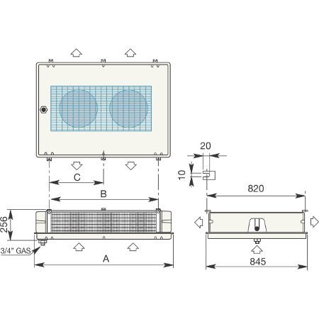 Aerovaporatore SHDN im01