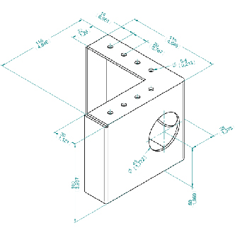 Piedino DS 105 dim