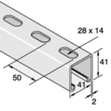 Profilo P1000TV dimensioni